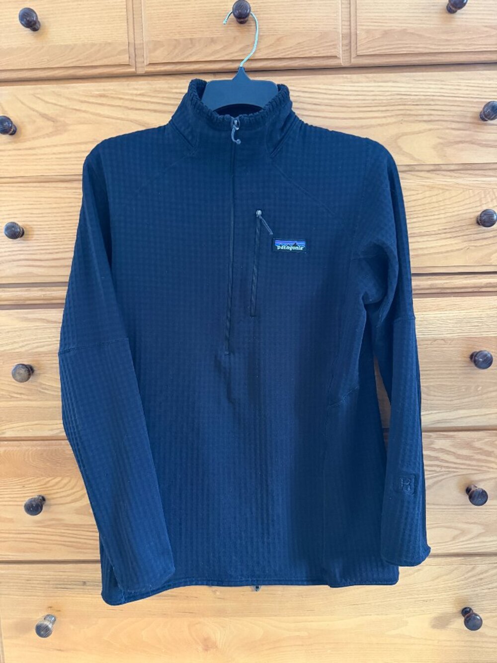 Patagonia R1 PolarTec Fleece 1/4 Zip Pull Over Flaw:READ